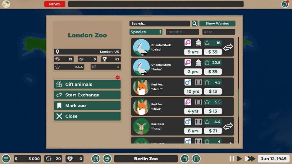 Скриншот 1 из Zoo Economy