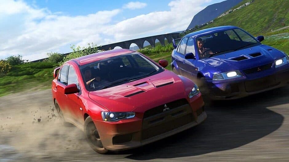 Скриншот 1 из Forza Horizon 4: Mitsubishi Motors Car Pack