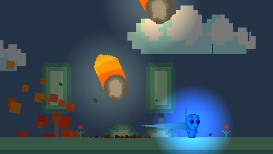 Скриншот 2 из Asteroid Dodger