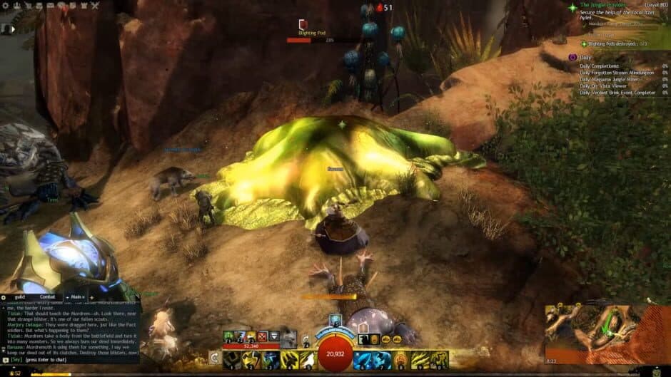 Скриншот 1 из Guild Wars 2: Heart of Thorns - Deluxe Edition
