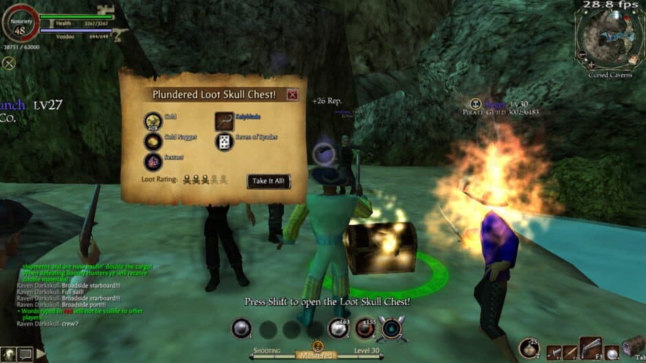 Скриншот 1 из The Legend of Pirates Online