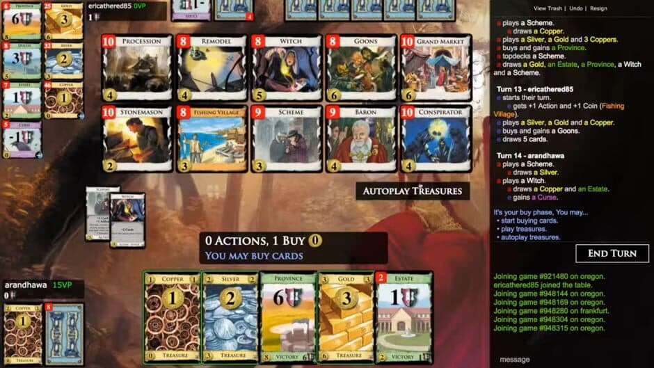 Скриншот 2 из Dominion Online