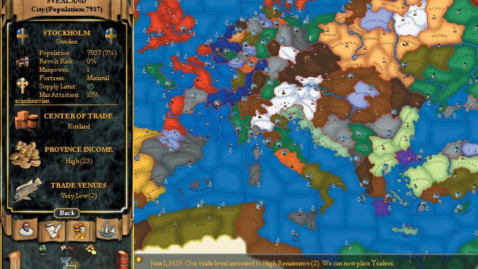 Скриншот 4 из Europa Universalis II