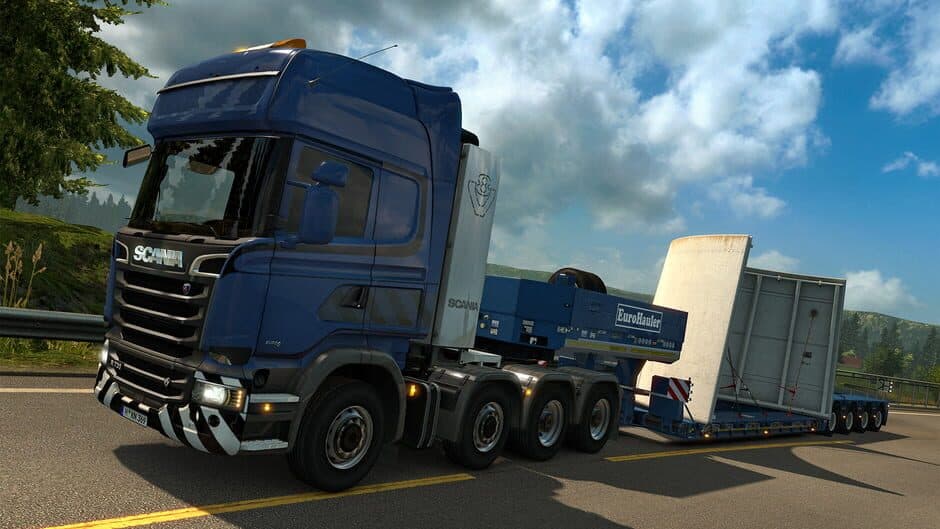 Скриншот 2 из Euro Truck Simulator 2: Heavy Cargo
