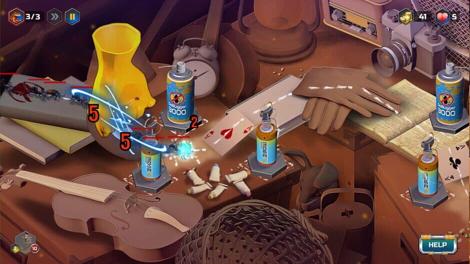 Скриншот 1 из Bugvasion TD