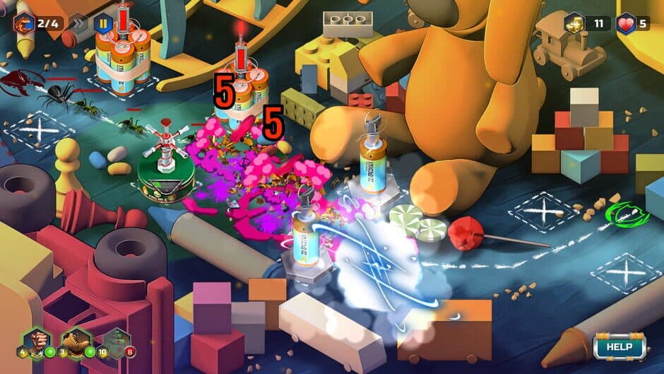 Скриншот 2 из Bugvasion TD