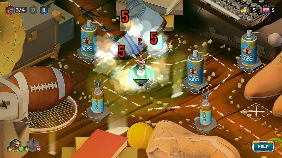 Скриншот 3 из Bugvasion TD