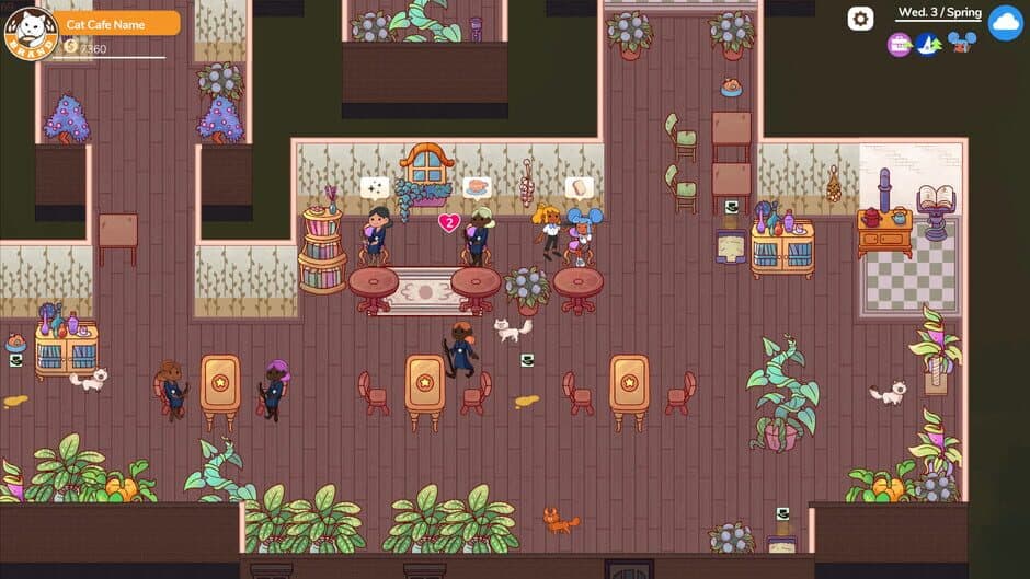 Скриншот 6 из Cat Cafe Manager
