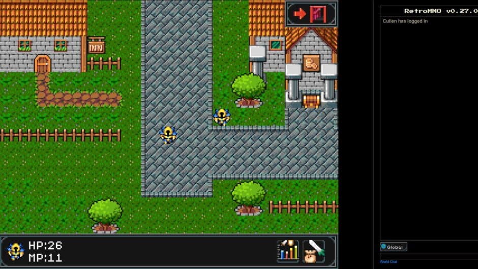 Скриншот 2 из RetroMMO