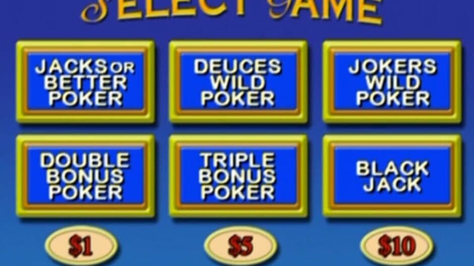 Скриншот 1 из Video Poker & Blackjack