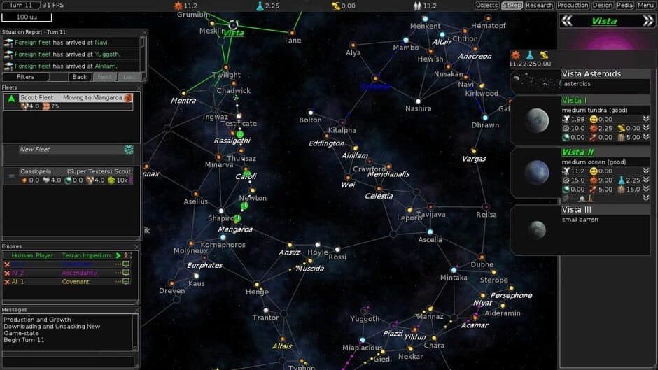 Скриншот 1 из FreeOrion