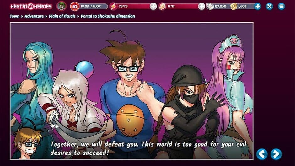 Скриншот 1 из Hentai Heroes