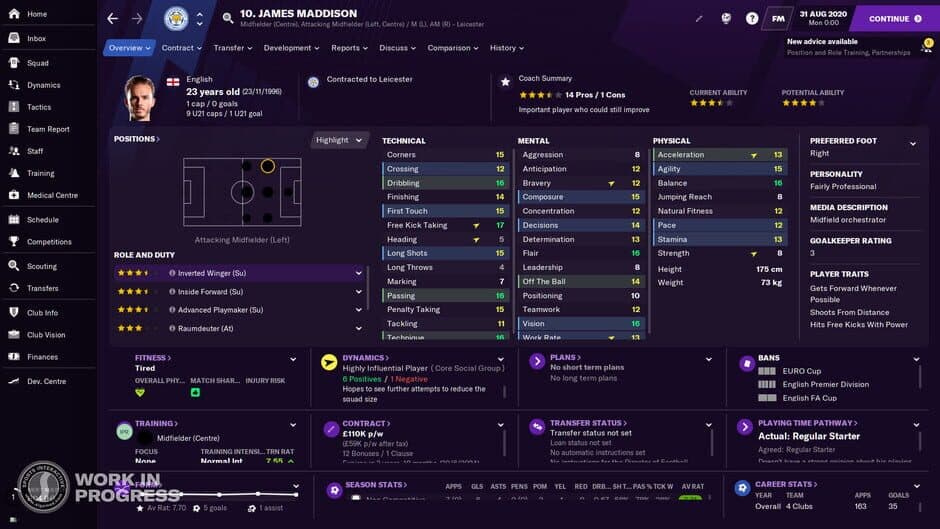 Скриншот 5 из Football Manager 2021