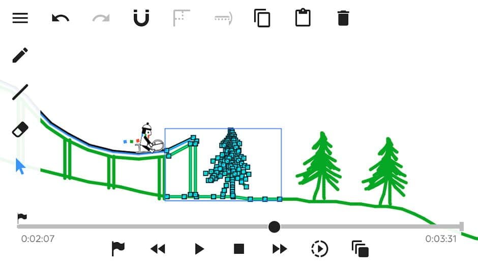 Скриншот 1 из Line Rider