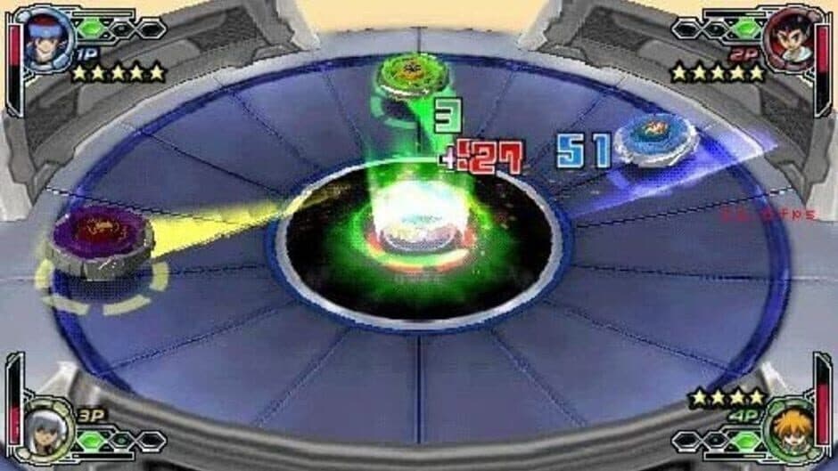 Скриншот 3 из Metal Fight Beyblade Portable: Chouzetsu Tensei! Vulcan Horuseus