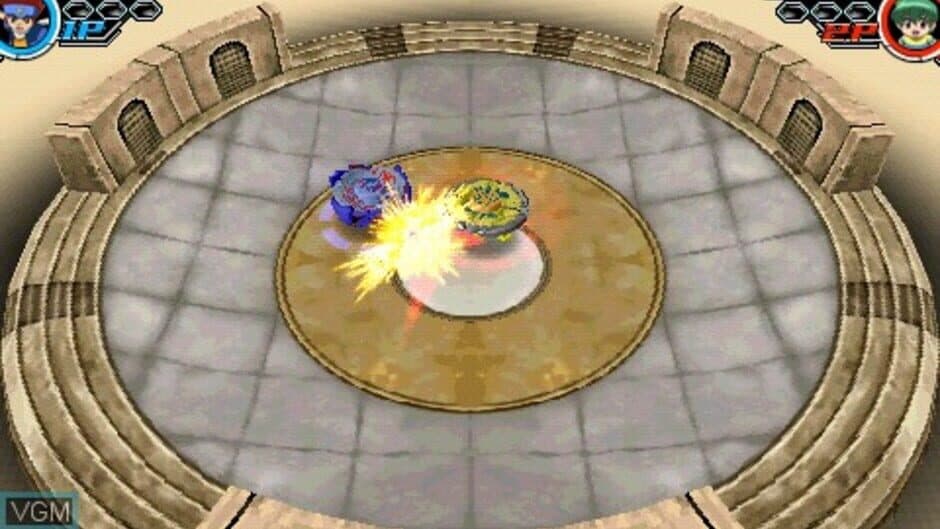 Скриншот 2 из Metal Fight Beyblade Portable: Chouzetsu Tensei! Vulcan Horuseus