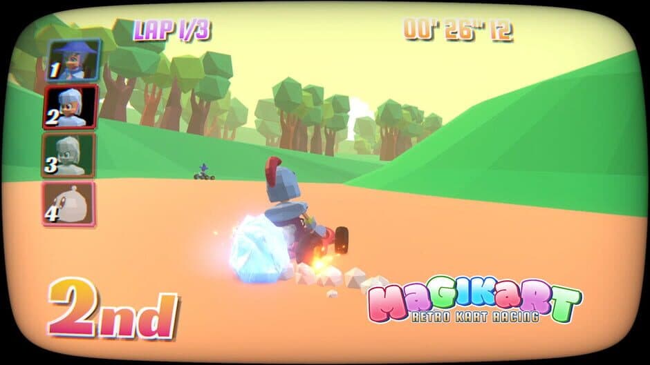 Скриншот 1 из MagiKart: Retro Kart Racing