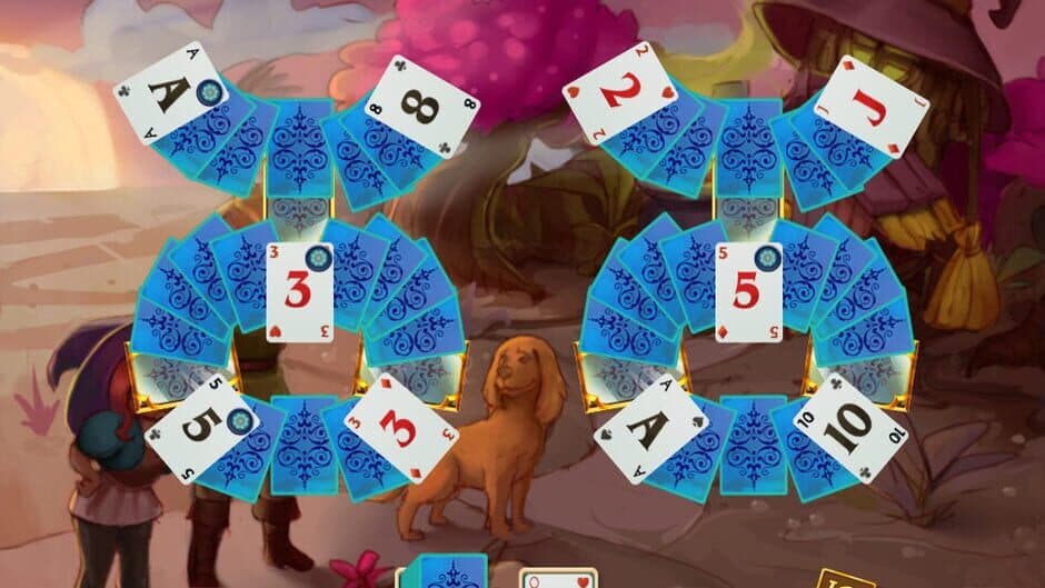 Скриншот 2 из Sweet Solitaire: School Witch