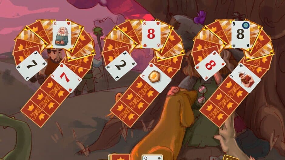 Скриншот 3 из Sweet Solitaire: School Witch