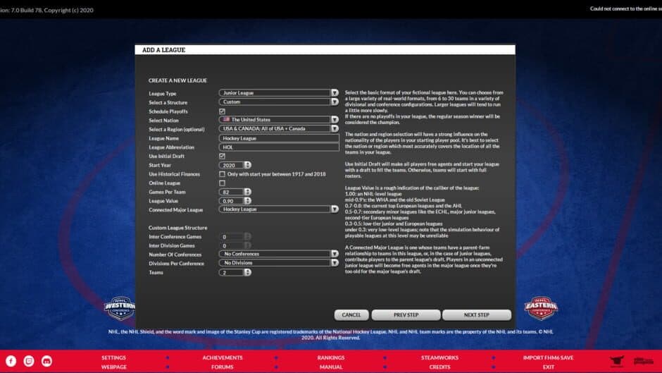 Скриншот 6 из Franchise Hockey Manager 7