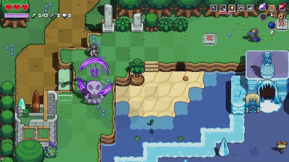 Скриншот 2 из Cadence of Hyrule: Crypt of the NecroDancer Featuring the Legend of Zelda - Character Pack