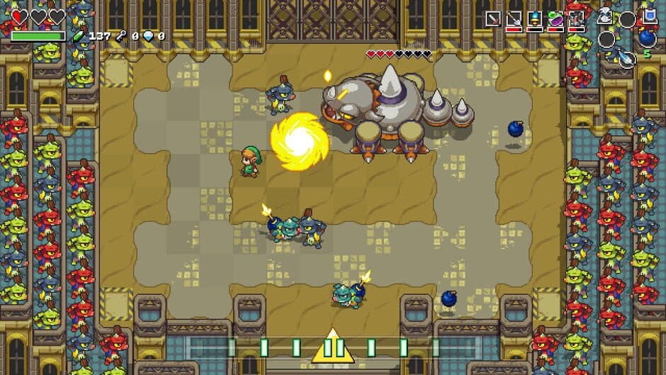 Скриншот 4 из Cadence of Hyrule: Crypt of the NecroDancer Featuring the Legend of Zelda - Symphony of the Mask
