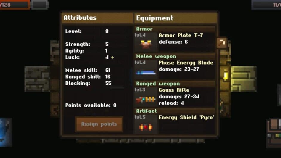 Скриншот 1 из Caves (Roguelike)