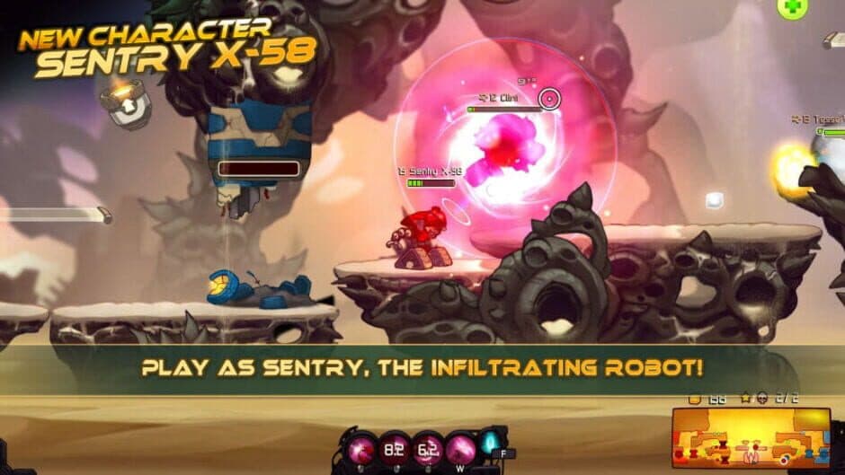 Скриншот 1 из Awesomenauts Starstorm