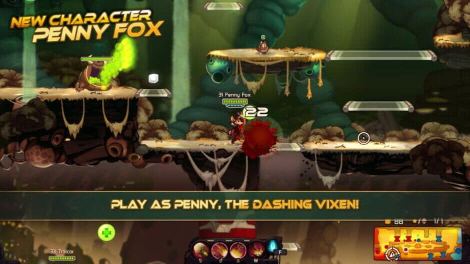 Скриншот 2 из Awesomenauts Starstorm