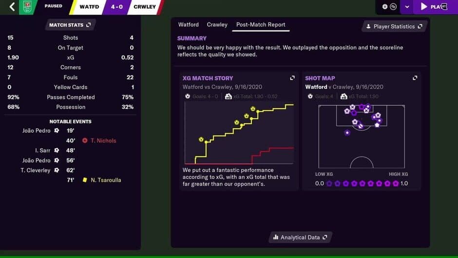 Скриншот 1 из Football Manager 2021: Xbox Edition
