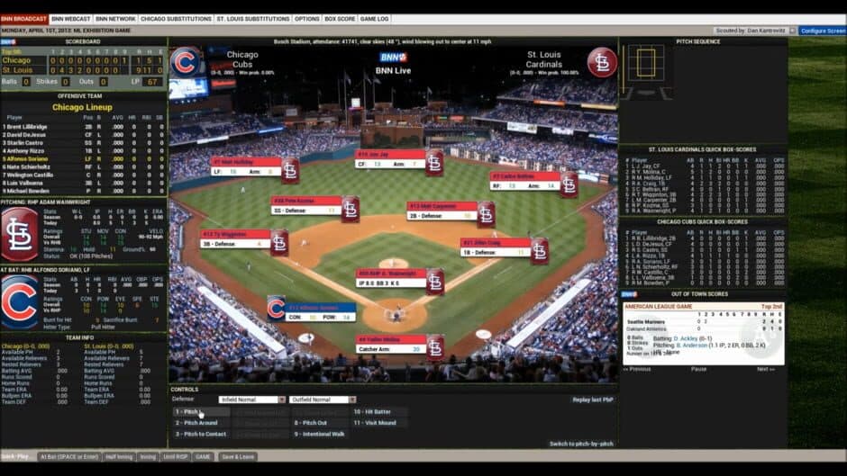 Скриншот 2 из Out of the Park Baseball 14