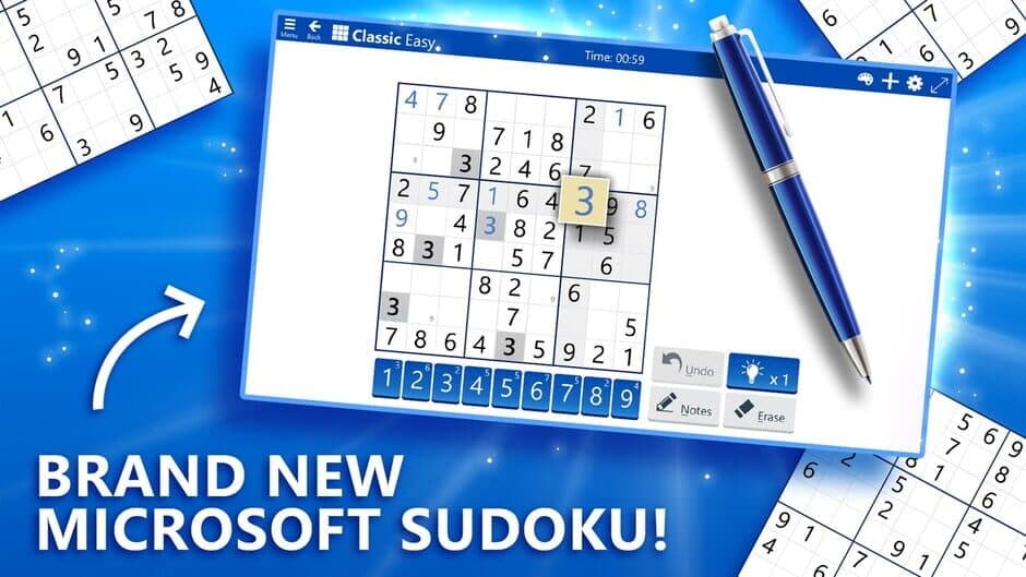 Скриншот 1 из Microsoft Sudoku