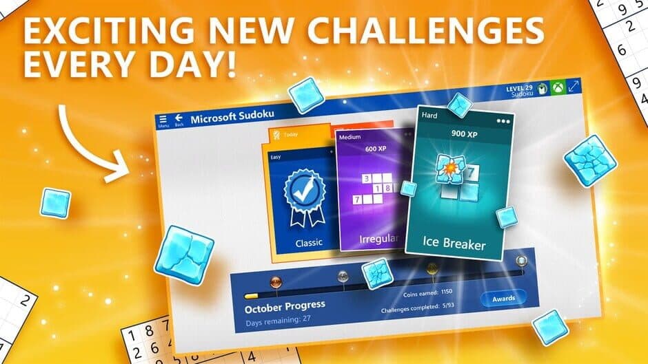 Скриншот 2 из Microsoft Sudoku
