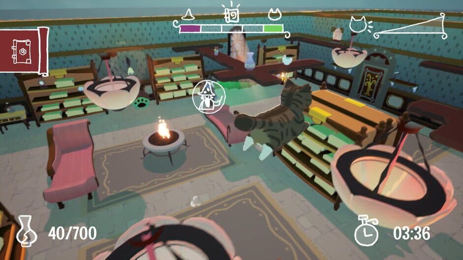 Скриншот 3 из Curse That Magic Cat!