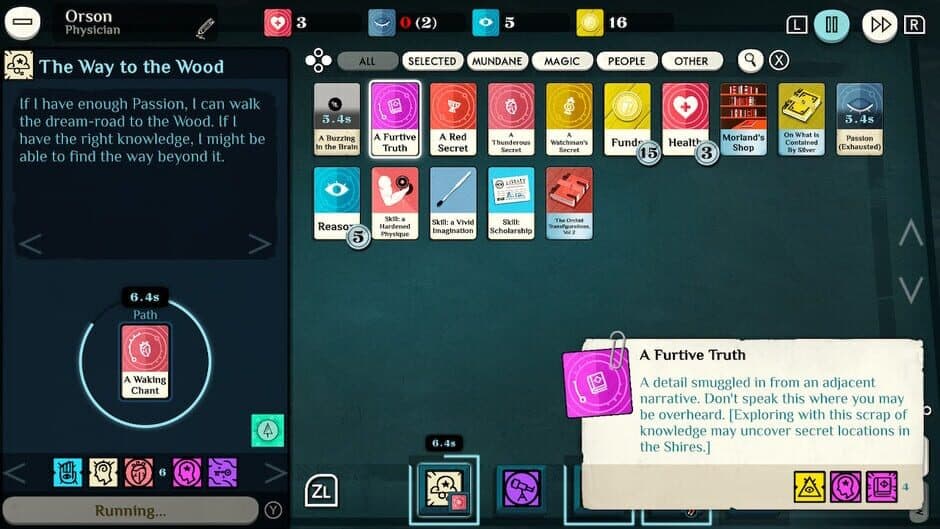 Скриншот 1 из Cultist Simulator: Initiate Edition