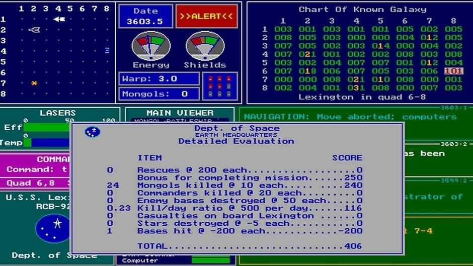 Скриншот 1 из EGA Trek