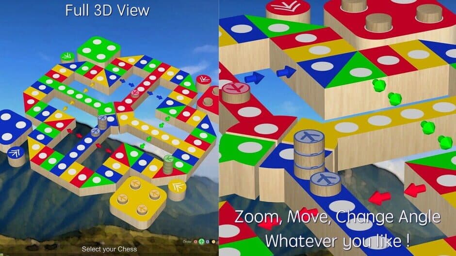 Скриншот 2 из Aeroplane Chess 3D