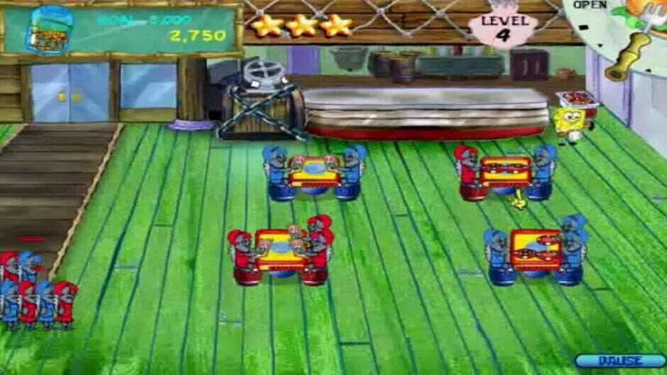 Скриншот 1 из SpongeBob SquarePants: Diner Dash