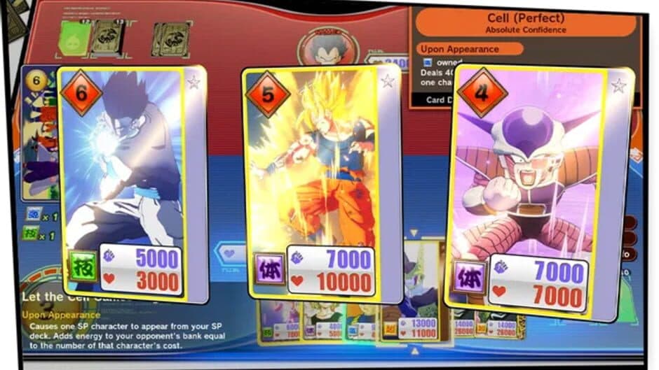 Скриншот 3 из Dragon Ball Z: Kakarot - Dragon Ball Card Warriors