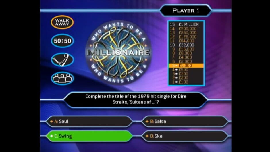 Скриншот 1 из Who Wants to Be a Millionaire: 1st Edition