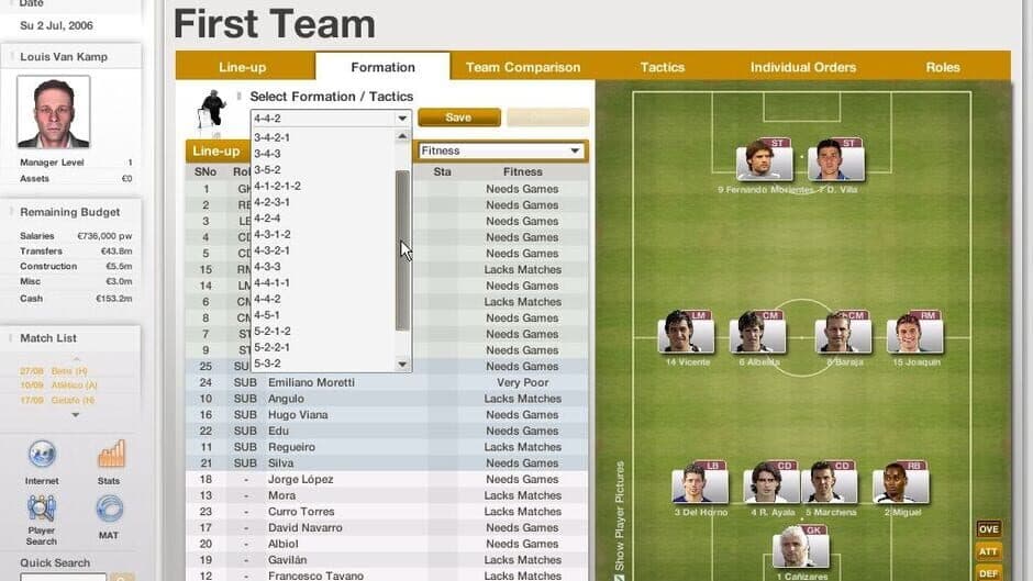 Скриншот 1 из FIFA Manager 07