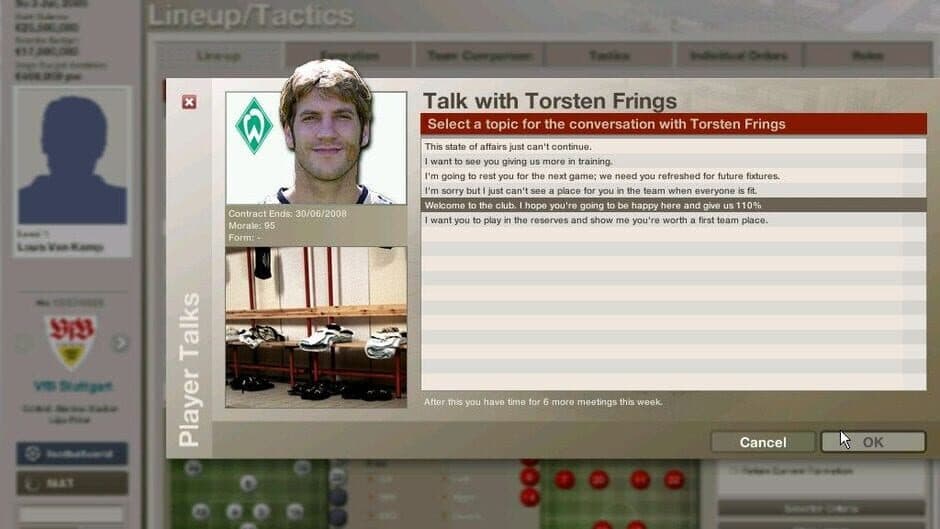 Скриншот 1 из FIFA Manager 06