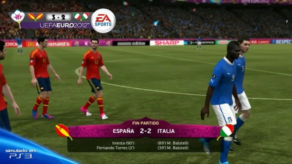 Скриншот 1 из FIFA 12: UEFA Euro 2012