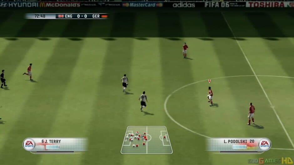 Скриншот 2 из FIFA 06: Road to FIFA World Cup