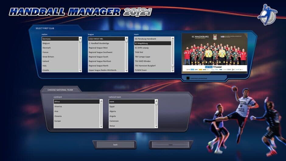 Скриншот 4 из Handball Manager 2021