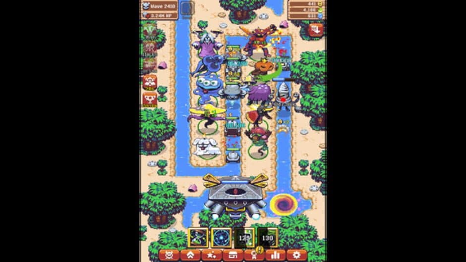 Скриншот 2 из Idle Monster: Tower Defense