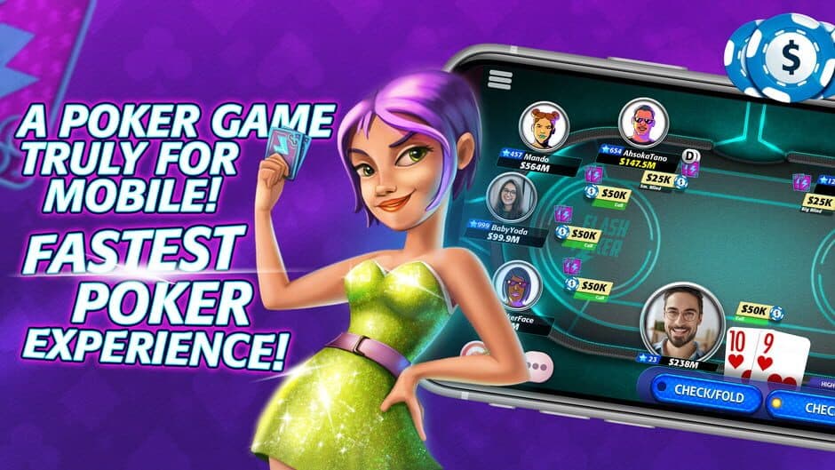 Скриншот 1 из Flash Poker - Texas Holdem