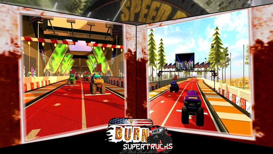 Скриншот 2 из Burn! SuperTrucks
