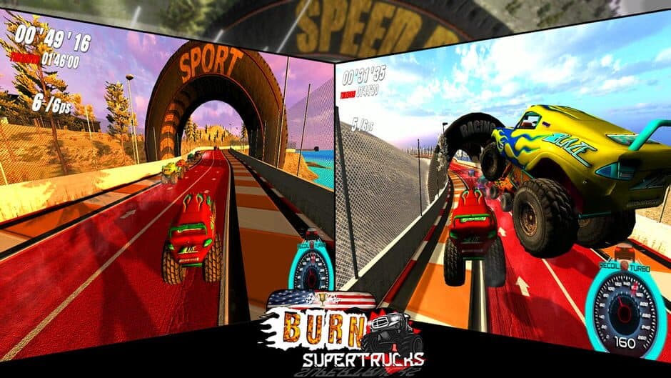 Скриншот 4 из Burn! SuperTrucks