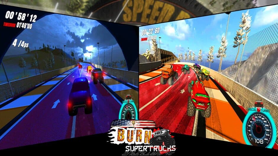 Скриншот 5 из Burn! SuperTrucks